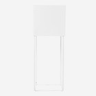 Floreira Metal Media Branca 22x59 Vasap