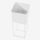 Floreira Metal Media Branca 22x59 Vasap