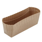 Floreira Plissada 38,5x12,5x13 Cerejeira Evo