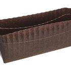 Floreira Plissada - Evo -  Imbuia