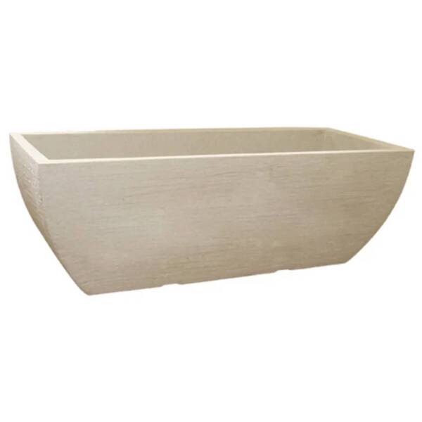 Floreira Retangular Moderna (6l) Cor Cimento Japi