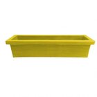 Floreira Retangular Pequena Amarelo