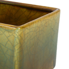Floreira Skare 13x32x15 Verde Oliva