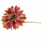 Flores Artificiais Gerbera Realista Kit Com 8 Hastes Para Arr