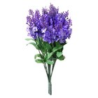 Flores Artificiais Kit 10 Buquês De Lavanda Flores E Folhas N