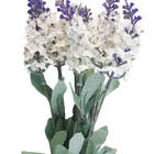 Flores Artificiais Kit 20  Buquês De Lavanda Flores E Folhas