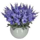 Flores Artificiais Kit 20 Buquês De Lavanda Flores E Folhas P