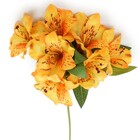 Flores Artificiais Kit 8 Galhos De Astroméias Para Arranjos 5