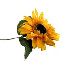 Flores Artificiais Kit Com 15 Hastes De Girassóis No Atacado