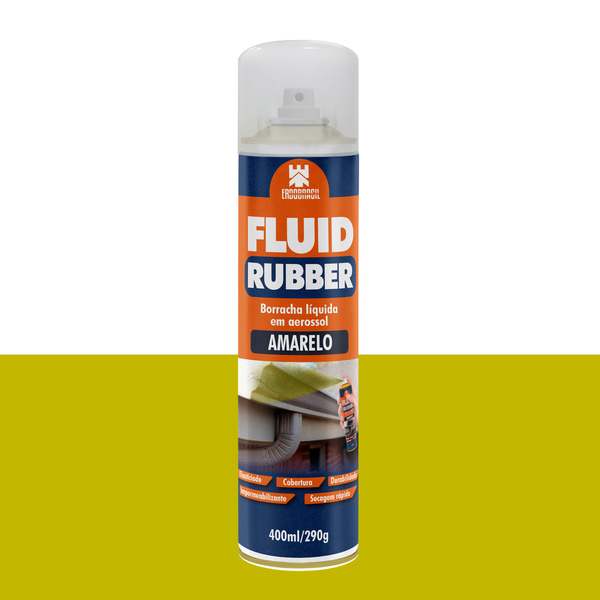 Fluid Rubber - Borracha Líquida Amarela 400ml/290g