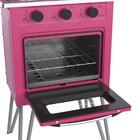 Fogao 2 Bocas Venax Gemini Vetro Pink Gas Glp