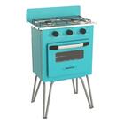 Fogao 2 Bocas Venax Gemini Vetro Verde Gas Glp