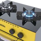 Fogao 2 Bocas Venax Mini Cook Amarelo Gas Glp