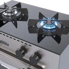 Fogao 2 Bocas Venax Mini Cook Inox Gas Glp