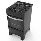 Fogão 4 Bocas A Gás Acendimento Automático Realce Glass Bivol