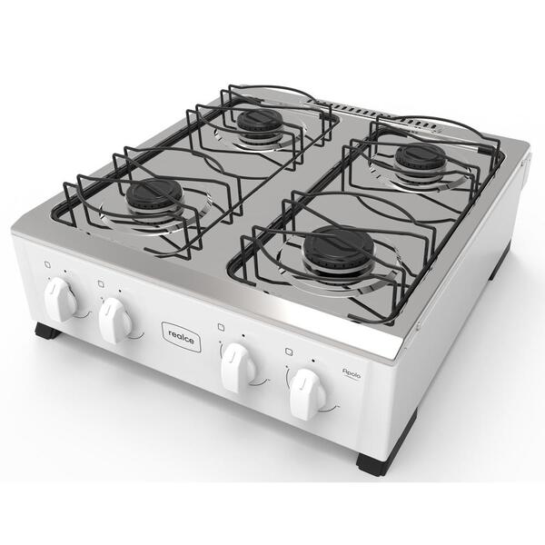 Fogão 4 Bocas A Gás Realce Bivolt Cr213