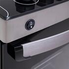 Fogão 4 Bocas Atlas Agile Up Inox Com Mesa De Vidro - Bivolt