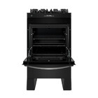 Fogão 4 Bocas Atlas Agile Up Preto Com Mesa De Vidro - Bivolt