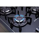 Fogão 4 Bocas Atlas New U.top Glass Preto Com Mesa Mesa De Vi