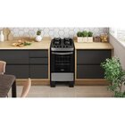 Fogão 4 Bocas Automático Bivolt Itaglass New Itatiaia Inox