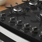 Fogão 4 Bocas Automático Bivolt Itaglass Plus Itatiaia Preto