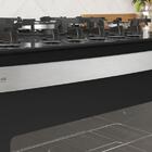 Fogão 4 Bocas Automático Bivolt Itaglass Plus Itatiaia Preto