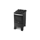 Fogão 4 Bocas Automático Bivolt Itaglass Plus Itatiaia Preto