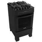 Fogão 4 Bocas Bivolt Automático Mesa De Vidro Electra Glass I