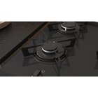 Fogão 4 Bocas Bivolt Automático Mesa De Vidro Electra Glass N