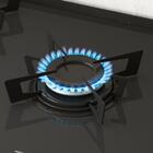 Fogão 4 Bocas Bivolt Automático Mesa De Vidro Electra Glass N