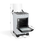 Fogão 4 Bocas Com Mesa De Inox E Acendimento Mueller Branco