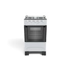 Fogão 4 Bocas Com Mesa De Inox E Acendimento Mueller Branco