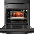 Fogão 4 Bocas Continental Preto Mesa De Vidro  Forno Eco Turb