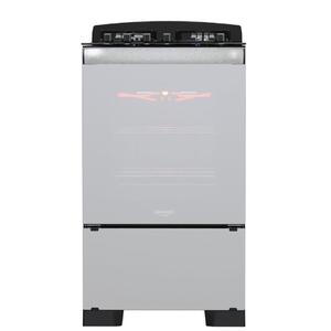 Fogão 4 Bocas Dako Diplomata Glass Grill Style Inox Mesa em Vidro - Bivolt - 300002163