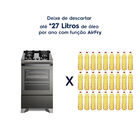 Fogão 4 Bocas Electrolux Cinza Expert Função Air Fryer  Mesa