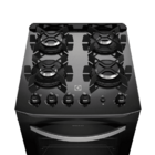 Fogão 4 Bocas Electrolux Prata Com Mesa De Vidro E Porta Full