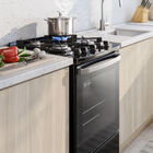 Fogão 4 Bocas Electrolux Preto Efficient Mesa De Vidro  Perfe