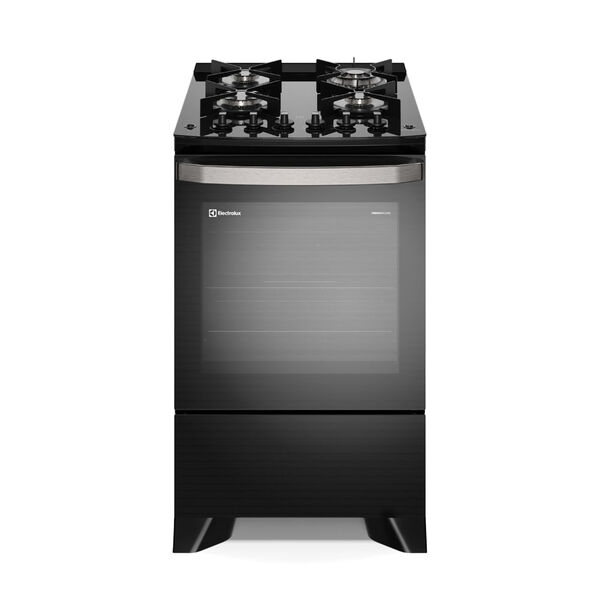 Fogão 4 Bocas Electrolux Preto Experience C/ Mesa De Vidro  G