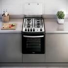 Fogão 4 Bocas Embutir Dako Supreme Mesa De Inox Preto Bivolt