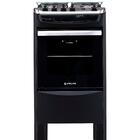 Fogão 4 Bocas Preto Atlas New Fastcook Com Acendimento Automá