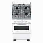 Fogao 4 Bocas Venax Da Vinci Mesa Inox Giii Branco Glp