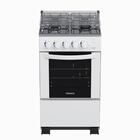 Fogao 4 Bocas Venax Gaudi Mesa Inox Giii Branco Gas Glp