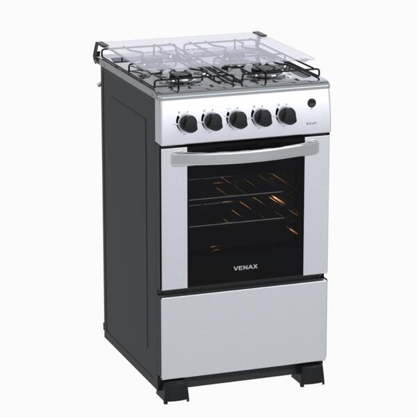 Fogao 4 Bocas Venax Gaudi Mesa Inox Giii Inox Gas Glp