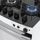 Fogao 4 Bocas Venax Palladio Vitreo Branco Gas Glp
