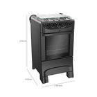 Fogao 4b Mueller Mfi4bb Mesa Inox E Acend. -  610000817