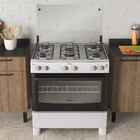 Fogão 5 Bocas À Gás Itatiaia Star Acendimento Automático Bran