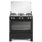 Fogão 5 Bocas À Gás Itatiaia Star Acendimento Automático Pret