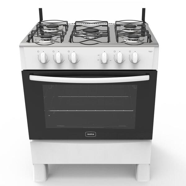 Fogão 5 Bocas A Gás Realce Bivolt Cr202