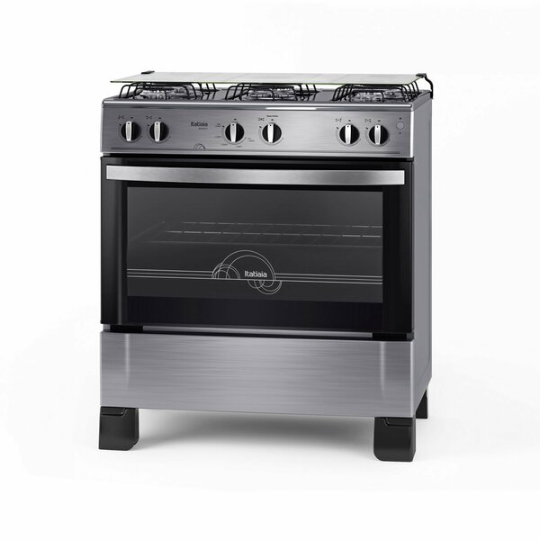 Fogão 5 Bocas Acendimento Automático Bivolt Waves Itatiaia In