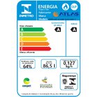 Fogão 5 Bocas Atlas Agile Glass Automático Inox